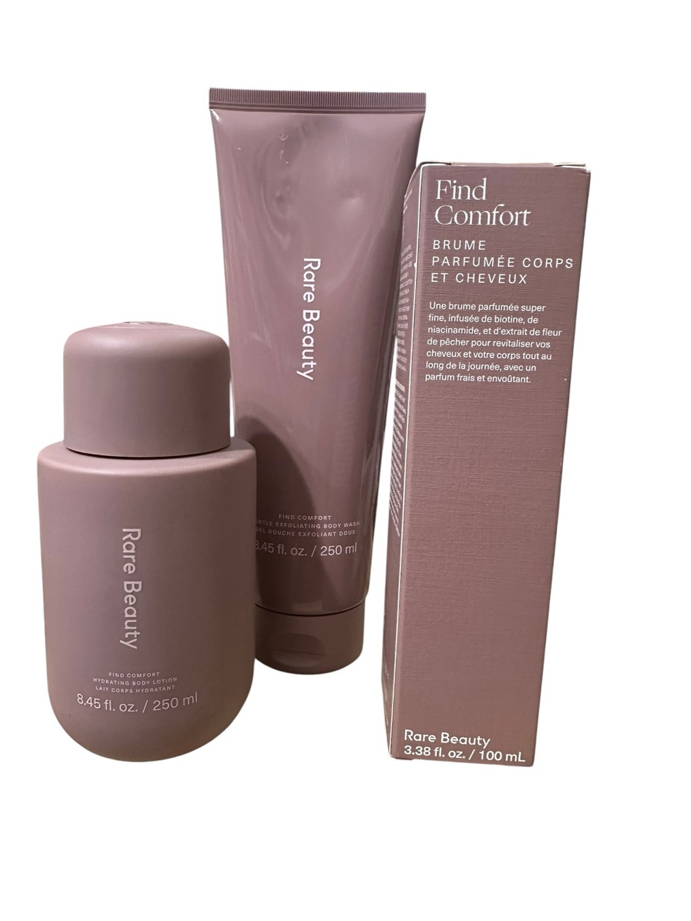 Rare Beauty Find Comfort Body Set - Dusty Rose